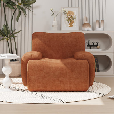 42" W Foam-Filled Upholstered Accent Armchair