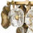 Loretta 3 - Light Gold Ombre Geometric Pendant