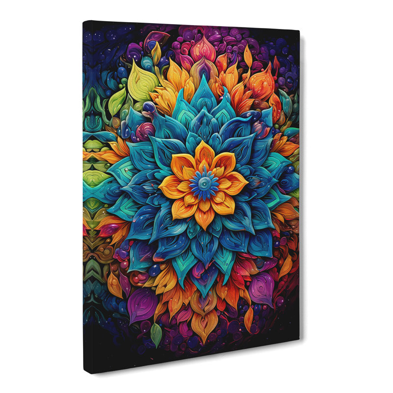 Mandala Informel - Wrapped Canvas, 76cm H x 50cm W x 3cm D