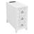 End Table With 3 Drawers, Corner Table With 2 Open Shelves, Tall Side Table For Bedroom And Corner-531996708