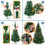 Arbre de noël artificiel pin vert-493009940