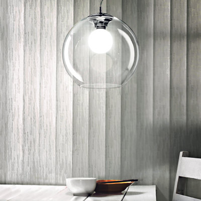1 - Light Glass Single Pendant