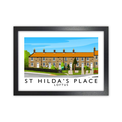 St Hilda's Place 1 Piece Wall Art