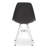 Modholic Eiffel Chair With Steel Legs, Black-94759465-115136287