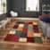 Brooklyn area rug Machine Woven Rectangle Multi coloured