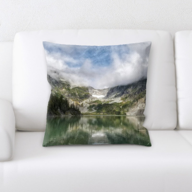 Microsuede Throw Pillow
