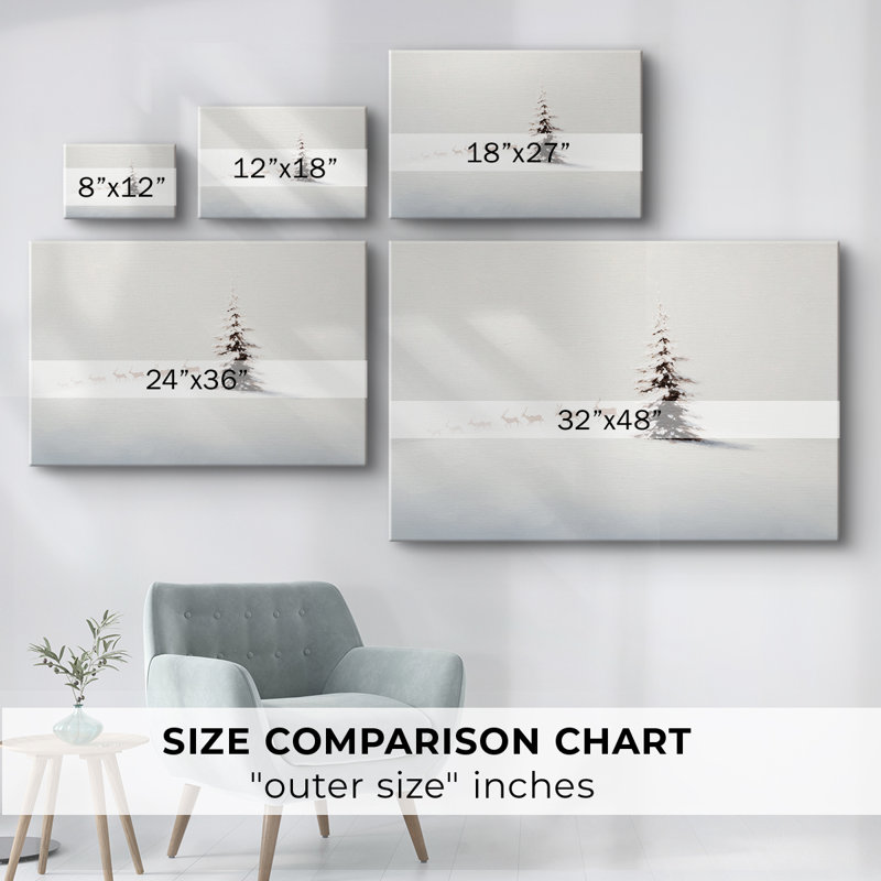 Toile blanche neige Snowchush, H 18 po x l 12 po