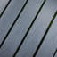 Outdoor Leisure Chair - Grey, Material, 220 Pound Capacity, Smooth Lines, Weather Resistance, Rounded Edge, Low Maintenance