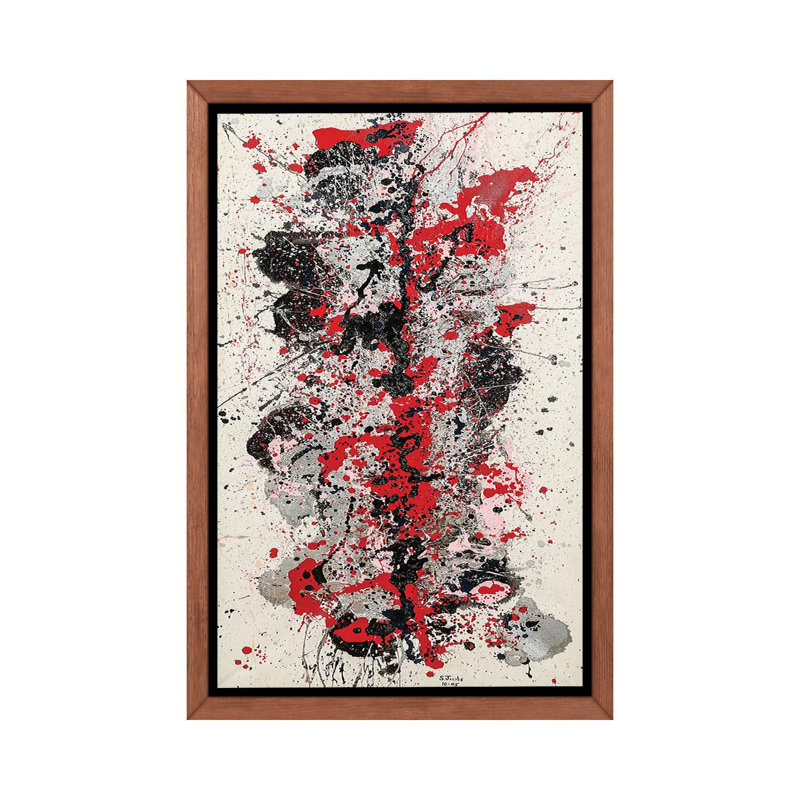 «The Dragon» par Shawn Jacobs - reproduction d'art, H 26 po x l 18 po x 1,5 po, Toile avec cadre en bois classique
