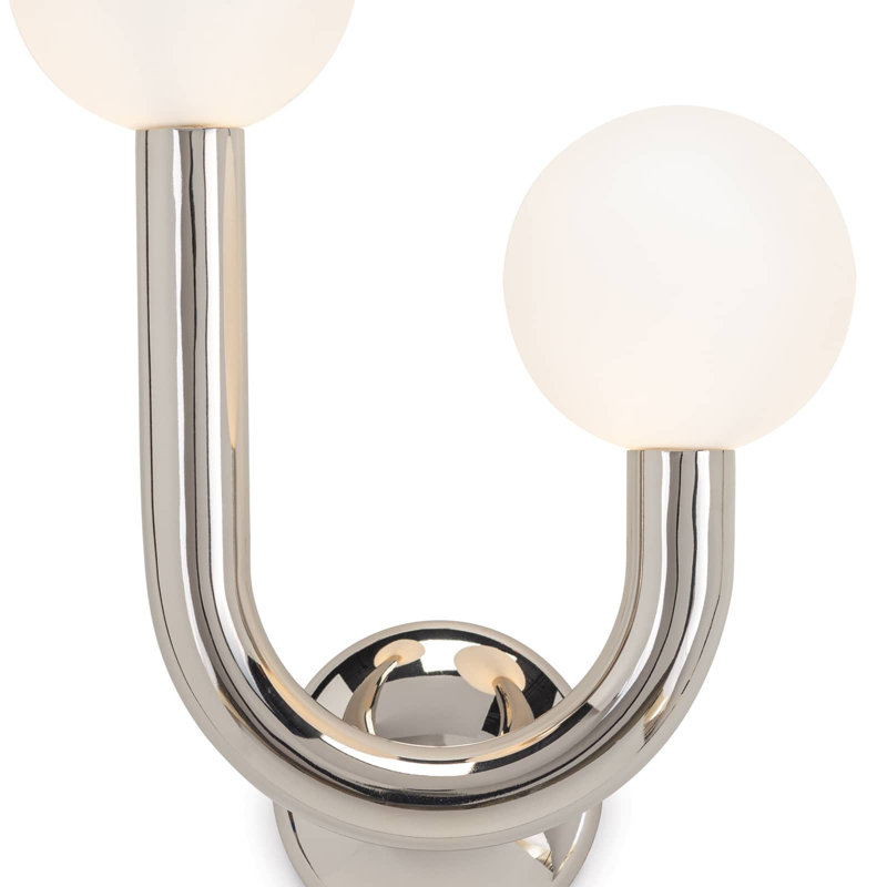 Happy Sconce, Polished Nickel
