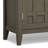 Bedford 54"W Solid Wood Sideboard Buffet and Wine Rack, 2 Drawers, and 2 Cabinets-98768403