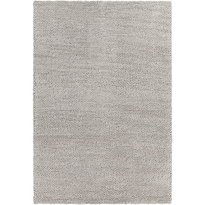 Burton Textured Contemporary Gray Area Rug
