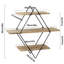 Lorenza 3 Piece Diamond Floating Shelf