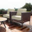  Ensemble de coussins de dossier de chaise d'extérieur 6 pouces Sunbrella-1036065520-1036065522