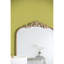 Décoration murale 24 po x 42 po ornée d'un ornement baroque pour la salle de bain