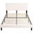 Solid Wood Upholstered Platform Bed Frame With Headboard, No Box Spring Needed And Easy Assembly-1282708907-1282708910