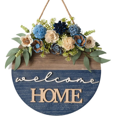 Plaque de porte en bois 16 po