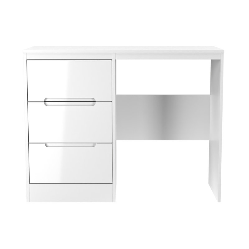 Fully Assembled Grety Dressing Table, White