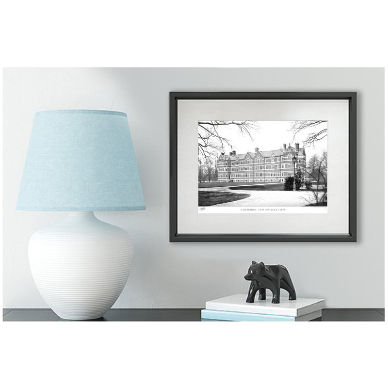 Cambridge, Leys College C1878 by Francis Frith - Single Picture Frame Print, 40cm H x 50cm W x 2.3cm D