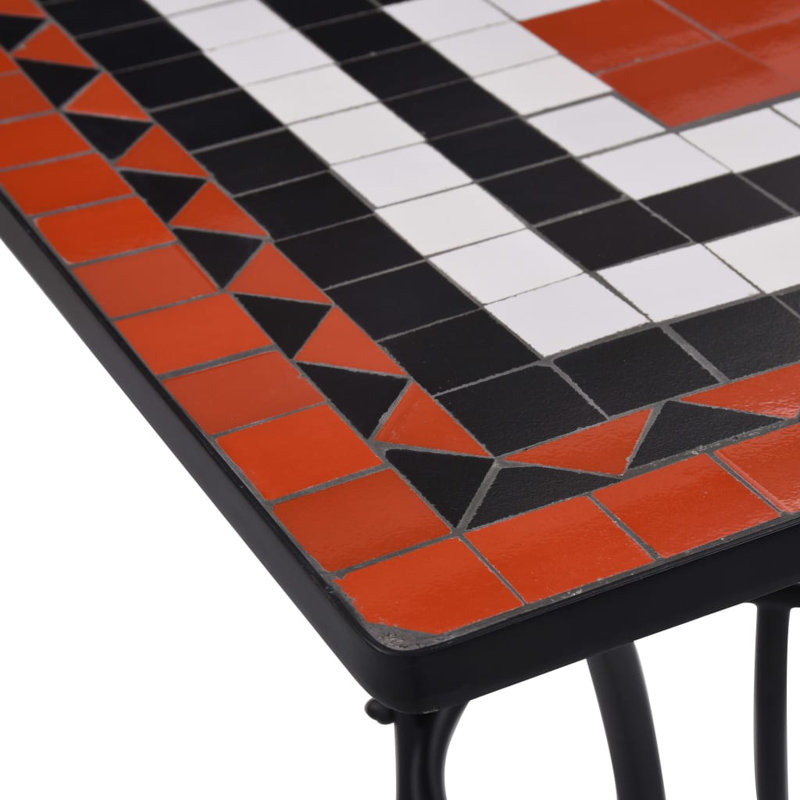 Lucan 2 - Person Metal Patio Dining Set with Square Table