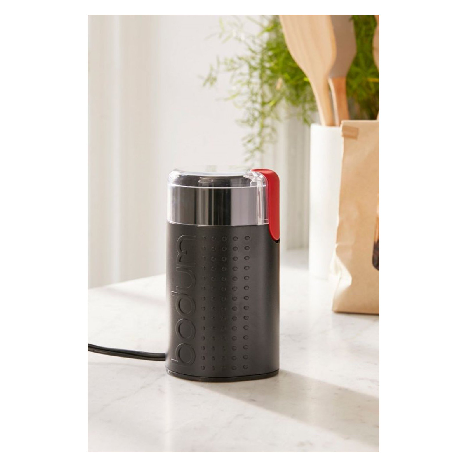 Bistro Electric Blade Coffee Grinder, Black