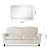Neema Modern Beveled Glass Wall Mirror-1263316211