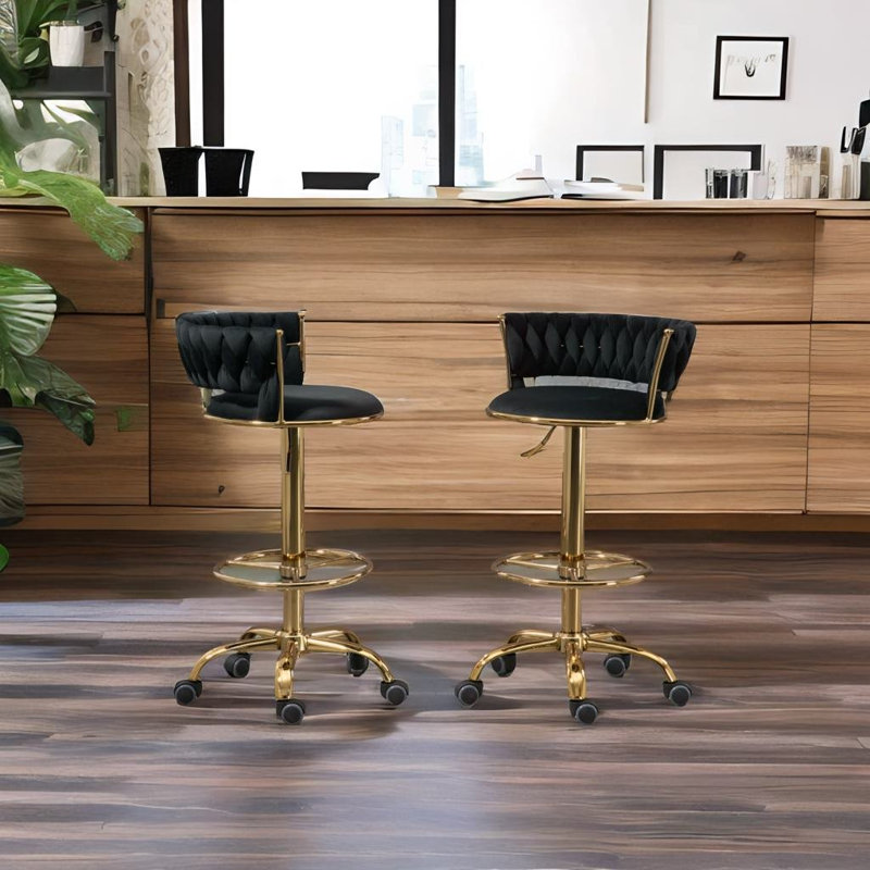 Tabouret Munny, Noir