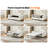 2-in-1 Pull-out Full Side Rv Sleeper Sofa Bed Convertible Chenille Sofa With 20w Fast Charging Led Light Memory Foam Couch Layered Cushion Trim-1778353726