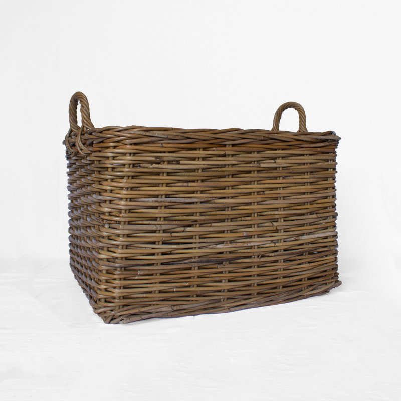 Bayou Breeze Rattan Decorative Basket