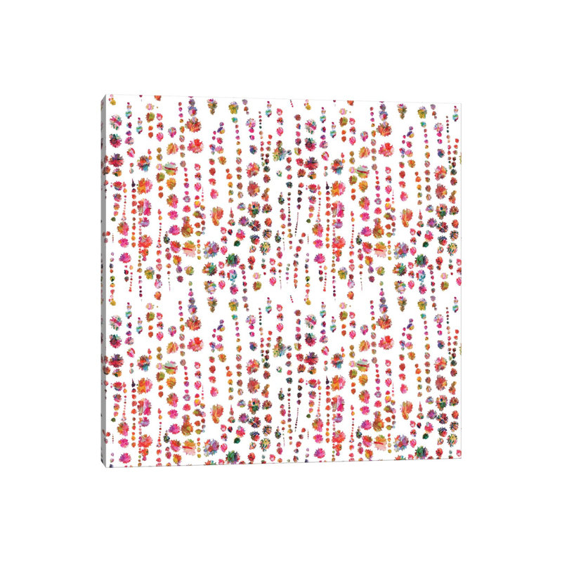 PiÃ±ata Streamers by Stephanie Corfee - Wrapped Canvas Painting, 30.48 cm H x 30.48 cm W