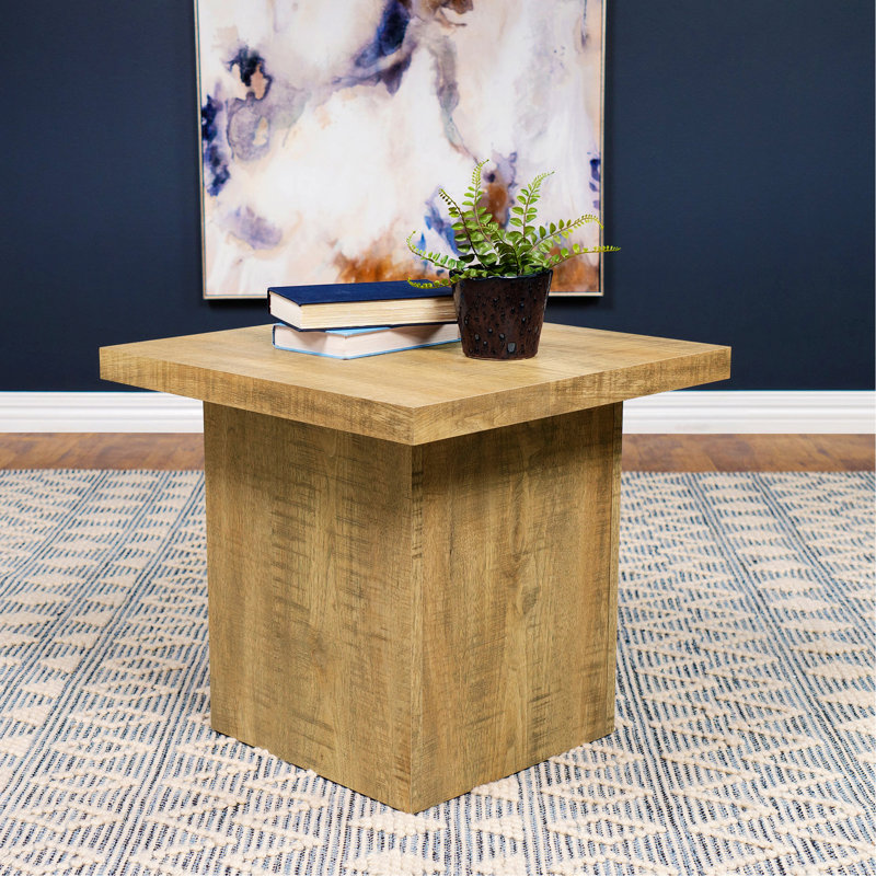 Table de bout avec plateau carré