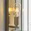 Reba Steel Flush Mounted Sconce