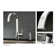 Kingston Brass Concord Single-Handle 2-Hole Deck Mount Kitchen Faucet with Side Sprayer