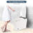 Heated Seat Smart Toilet, One Piece Toilet With Auto Flush, , Foot Sensor Blue Night , Knob Operated, Power Outage Flushing, Soft Close Cover, White Bathroom Series Seat, Automatic No Bidet,