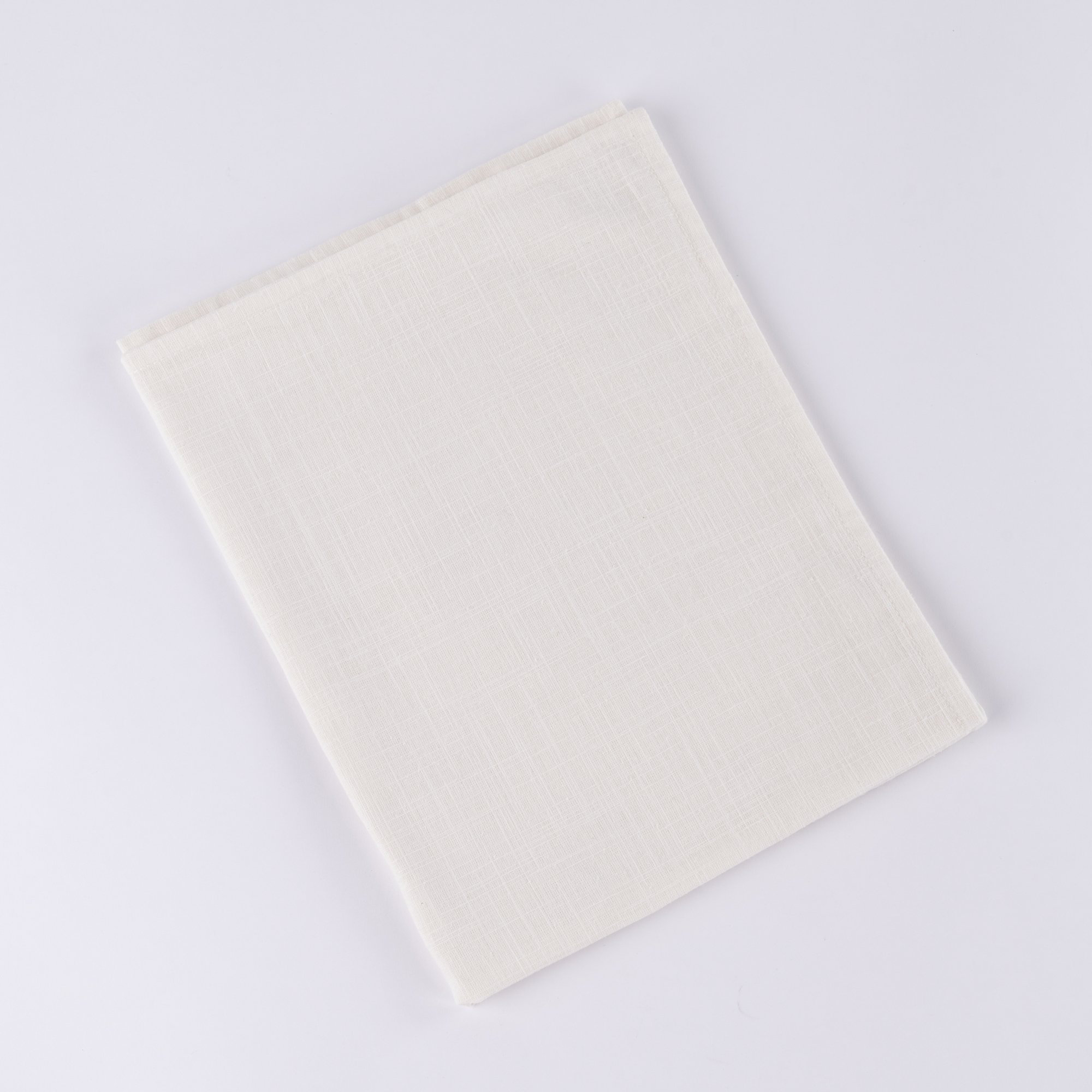 Armo Cotton Duvet Cover, Broken White, King Duvet Cover