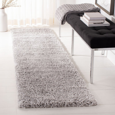 Tapis ivoire à poils longs Sador