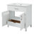 30-Inch Bathroom Vanity With Ceramic Sink And Ample Storage - The Perfect Choice For Small Bathrooms,Bathroom Storage Cabinet-1468847929
