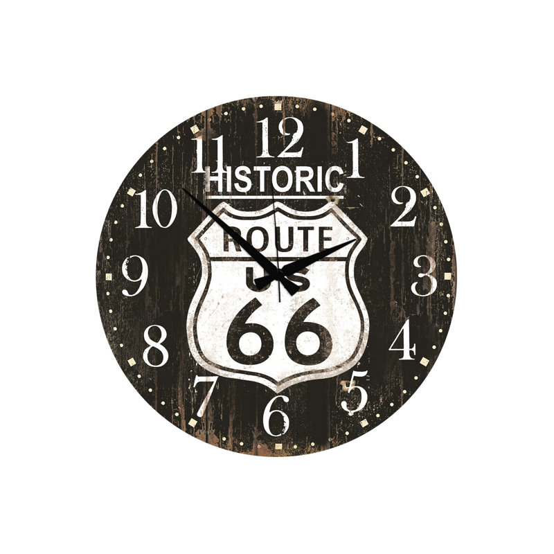 Elegant Decorative MDF Clock, 19.7 x 19.7 inches | 100% MDF, Thickness: 0.2 inches | Perfect for Home or Office Decor, Stylish Design, Adds a Modern Touch to Any Room
