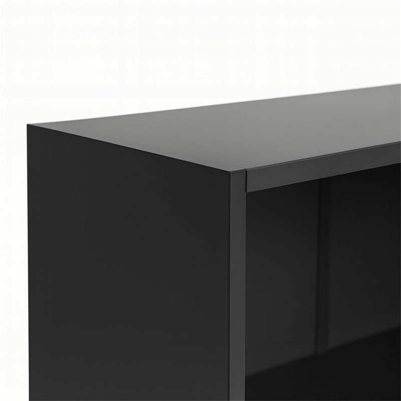 Armoire de rangement à 5 niveaux avec tablettes spacieuses, sécurité anti-basculement et surface facile à nettoyer pour une utilisation dans plusieurs pièces