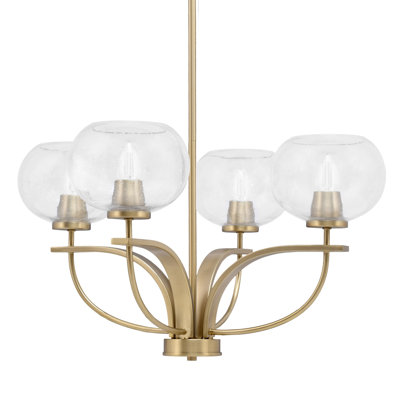 Lustre classique / traditionnel 4 lumières à intensité variable Unia