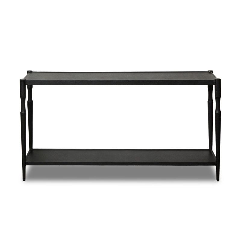 Augusta Console Table- 60"-Textured Iron