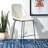 Metzler Upholstered Counter Stool with Metal Frame-219570017-218648121