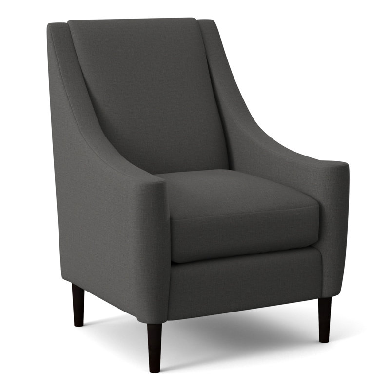 Essentials Armchair, Silver Polyester 71608L81, City Dark