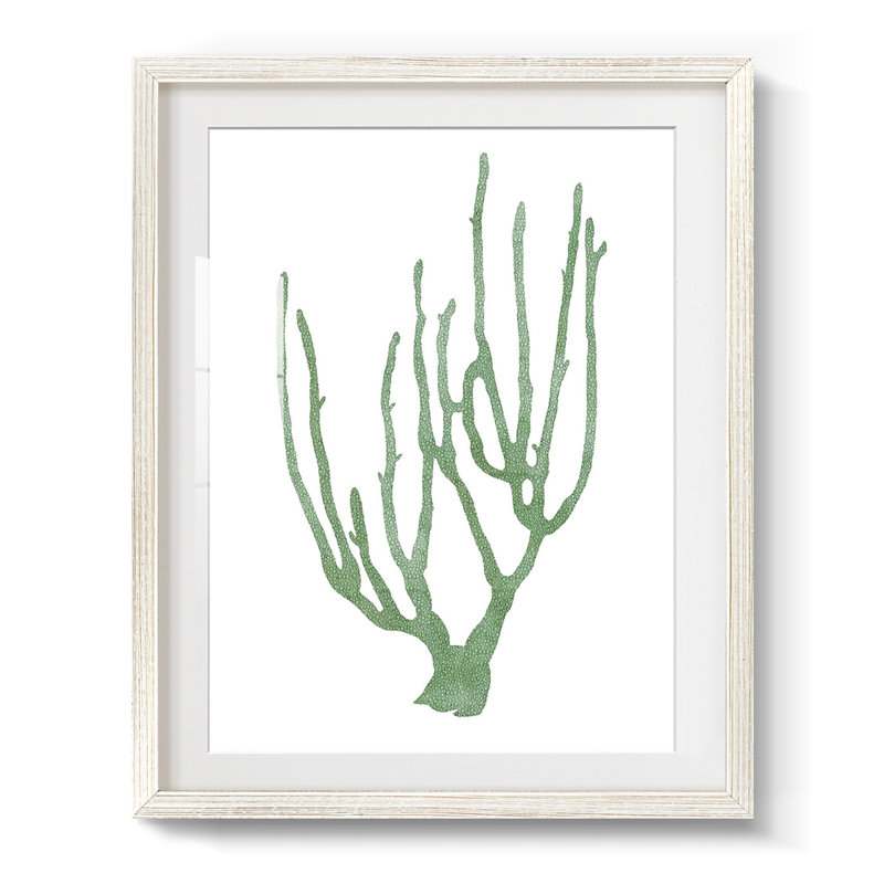 Kang - Toile tendue avec châssis, H 25,5 po x l 17,5 po, Blanc