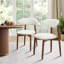 Chaises d'appoint rembourrées en bois massif Maylon-2033522884