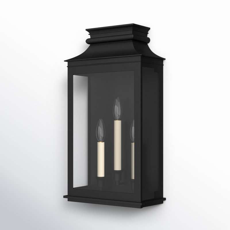 Applique murale en aluminium Aliina, Oxyde noir