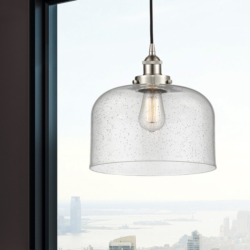 Amaelle 1 - Light Single Pendant, Brushed Satin Nickel