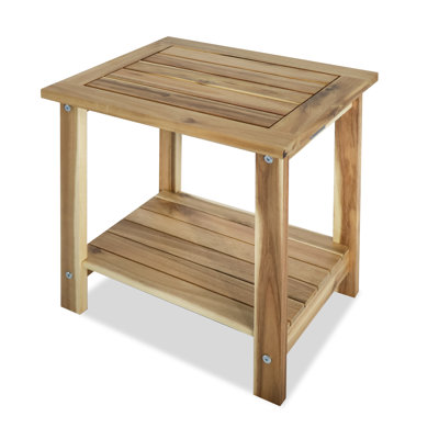 Candrice Rectangular Outdoor Side Table