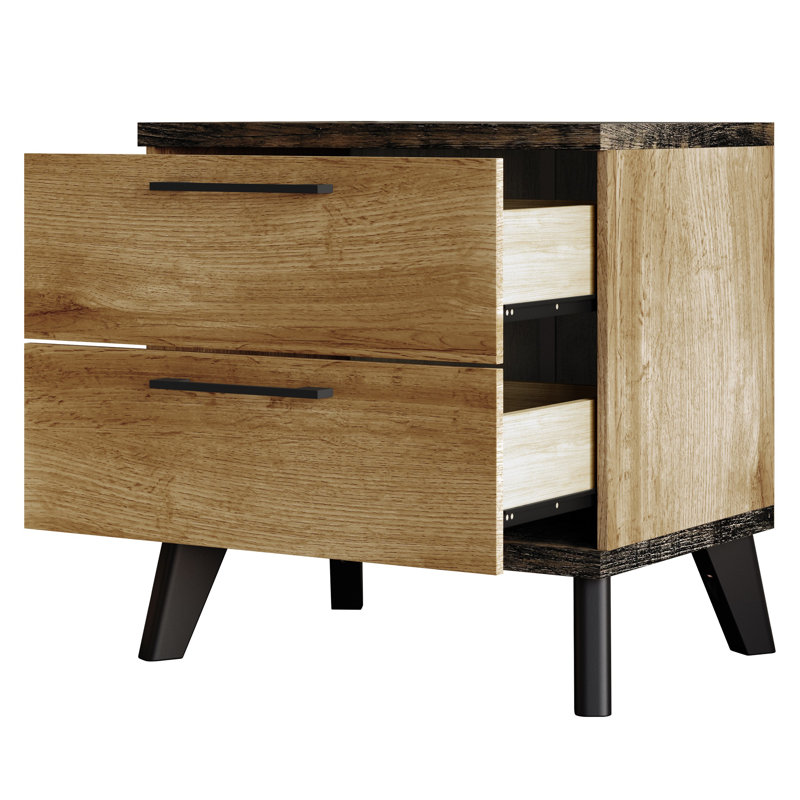 Table de chevet 2 tiroirs Phyllida