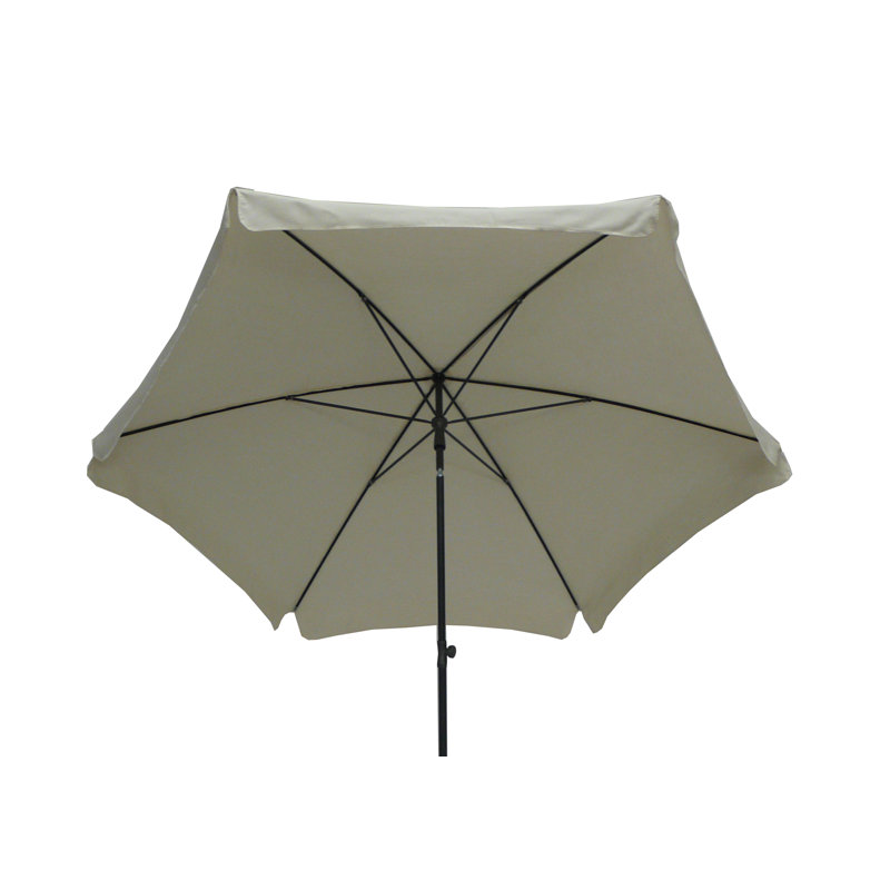 Emeril 250cm Garden Parasol, Natural